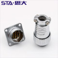 CE & RoHs Approved P20 Metal Connector,PLS-20 Cable Connector for Automation Equipments